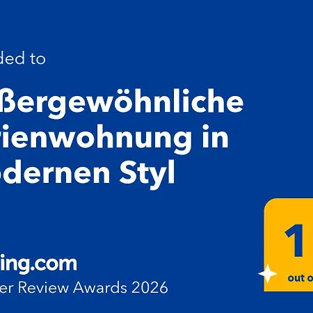 Apartament Aussergewoehnliche In Modernen Styl